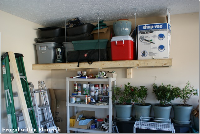 Frugal with a Flourish: Make the Most of Your Garage: A Shelving Solution